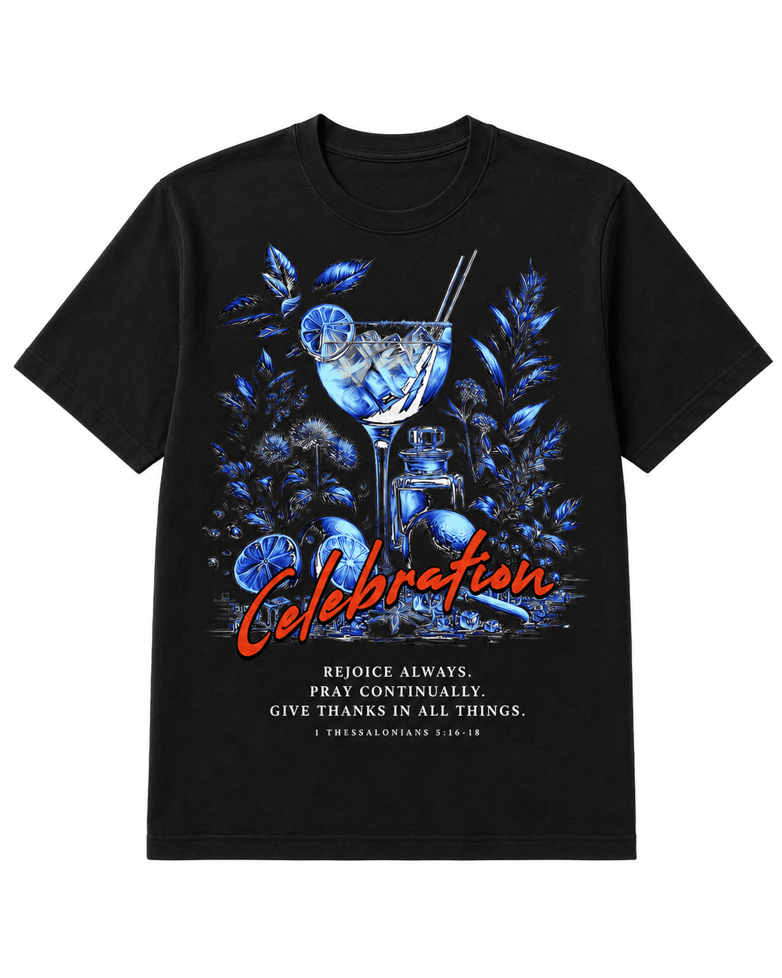 Celebration Tee — Black — Dunamis & Charis